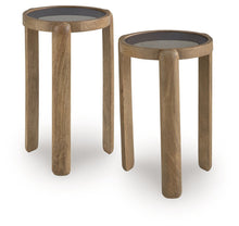 Load image into Gallery viewer, Jossor - Light Brown - Accent Table Set (Set of 2)