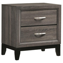Load image into Gallery viewer, Watson - 2-Drawer Nightstand - Gray Oak