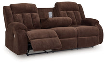 Load image into Gallery viewer, Free Wake - Chocolate - Reclining Power Sofa With Drop Down Table