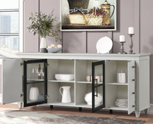 Load image into Gallery viewer, Domino - Console - Cottage White with Black