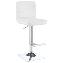 Load image into Gallery viewer, Bianca - Square Upholstered Adjustable Bar Stools (Set of 2)