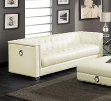 Load image into Gallery viewer, Chaviano - Upholstered Track Arm Sofa - Pearl White