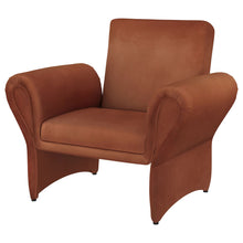 Load image into Gallery viewer, Liana - Upholstered Roll Arm Accent Armchair - Rust