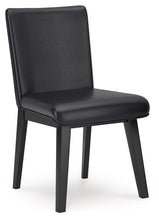 Load image into Gallery viewer, Jettaya - Black - Dining Upholstered Side Chair (Set of 2)