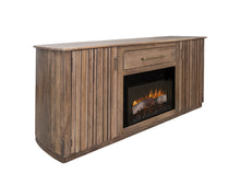 Load image into Gallery viewer, Mezquite - Electric Fireplace - Light Brown