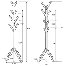 Load image into Gallery viewer, Margaret - Solid Wood Coat Rack Clothing Hanger