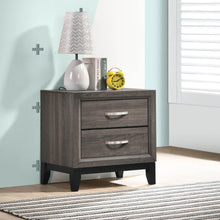 Load image into Gallery viewer, Watson - 2-Drawer Nightstand - Gray Oak