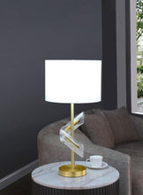 Load image into Gallery viewer, Kingsley - Drum Shade Table Lamp (Set of 2) - Gold