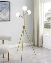 Load image into Gallery viewer, Miley - Spherical Bulb Tripod Tree Floor Lamp - Gold