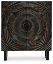 Load image into Gallery viewer, Fosterman - Distressed Black - Accent Cabinet