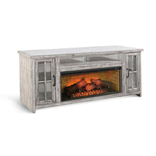 Load image into Gallery viewer, Media Console With Fireplace Option