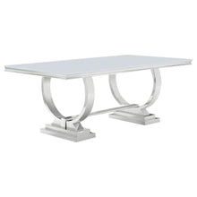 Load image into Gallery viewer, Antoine - Rectangular Glass Top Dining Table Set