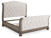 Load image into Gallery viewer, Ardenfield - Upholstered Sleigh Bed