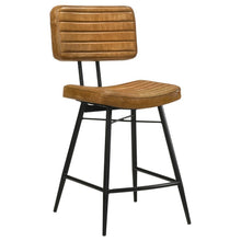 Load image into Gallery viewer, Partridge - Leather Counter Chair (Set of 2)
