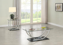Load image into Gallery viewer, Danville - Glass Top Coffee Table Set