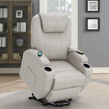 Load image into Gallery viewer, Sanger - Upholstered Power Lift Recliner Chair With Massage