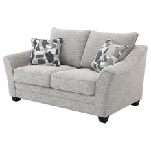 Load image into Gallery viewer, Tomkins - Boucle Upholstered Loveseat - Light Gray