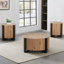 Load image into Gallery viewer, Darcie - 3 Piece Table Set - Tan
