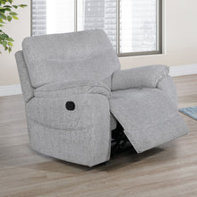 Load image into Gallery viewer, Chablis - Glider Recliner With Heat And Massage - Mist Gray