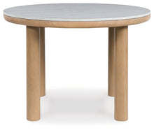 Load image into Gallery viewer, Sawdyn - Light Brown - Round Dining Room Table