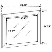 Load image into Gallery viewer, Briana - Dresser Mirror - Black