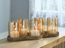 Load image into Gallery viewer, Evereton - Antique Gold Finish - Candle Holder