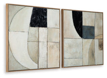 Load image into Gallery viewer, Bexlen - Tan / Taupe / Black - Wall Art Set (Set of 2)