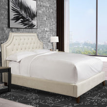Load image into Gallery viewer, Jasmine - Upholstered Bed