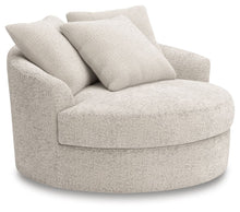 Load image into Gallery viewer, Cuddle Plush - Arctic - Oversized Swivel Accent Chair
