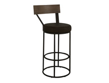 Load image into Gallery viewer, Xel-Ha - 30&quot; Upholstered Barstool - Dark Chocolate