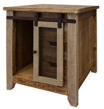 Load image into Gallery viewer, Antique - End Table With 3 Drawers - Multicolor