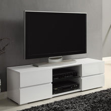 Load image into Gallery viewer, Galvin - 4-Drawer Wood TV Stand - White High Gloss