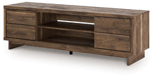 Load image into Gallery viewer, Zadilyn - Brown - XL TV Stand With Fireplace Option
