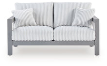 Load image into Gallery viewer, Hurley Park - Gray - Loveseat With Cushion