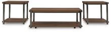 Load image into Gallery viewer, Trindwick - Brown / Gun Metal - Occasional Table Set (Set of 3)