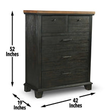 Load image into Gallery viewer, Bear Creek - 5 Drawer Chest