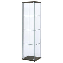 Load image into Gallery viewer, Bellatrix - 4-Shelf Clear Glass Curio Cabinet