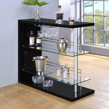 Load image into Gallery viewer, Prescott - Rectangular 2-Shelf Bar Unit