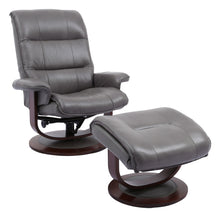 Load image into Gallery viewer, Knight - Manual Reclining Swivel Chair and Ottoman