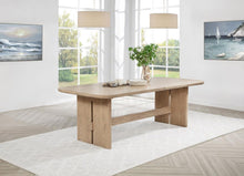 Load image into Gallery viewer, Kailani - Rectangular Wood Dining Table - Beige Oak