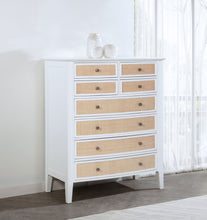 Load image into Gallery viewer, Bexhill - 8-Drawer Chest Of Drawers - White