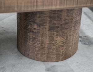 Suomi - End Table - Chocolate Brow