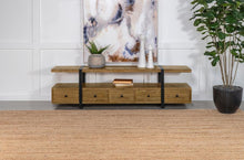 Load image into Gallery viewer, Otto - 5-Drawer Mango Wood TV Stand Media Console - Brown
