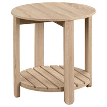 Load image into Gallery viewer, Fowler - 1 Shelf Round Engineered Wood Table