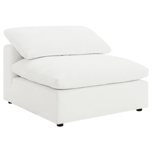 Load image into Gallery viewer, Raleigh - Boucle Upholstered Armless Chair - Ivory