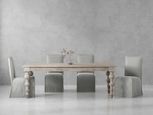 Load image into Gallery viewer, Crossings - Rectangular Dining Table With 4 Upholstered Chairs - Whitewash