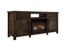 Load image into Gallery viewer, Dutton - TV Stand For Electric Fireplace - Rookwood Brown