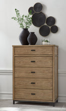 Load image into Gallery viewer, Tomtyn - Light Brown - Five Drawer Chest