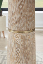 Load image into Gallery viewer, Gasparleigh - Brown / Gold Finish - Poly Floor Lamp