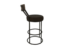 Load image into Gallery viewer, Xel-Ha - Upholstered Barstool - Dark Chocolate